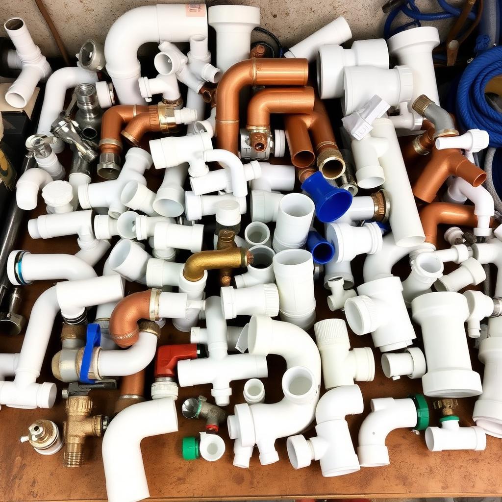 Plumbing pipes and fittings